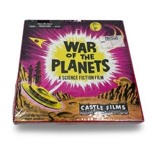 Castle Films War of the Planets 8mm Complete Edition Sci-Fi Movie 1010 NEW